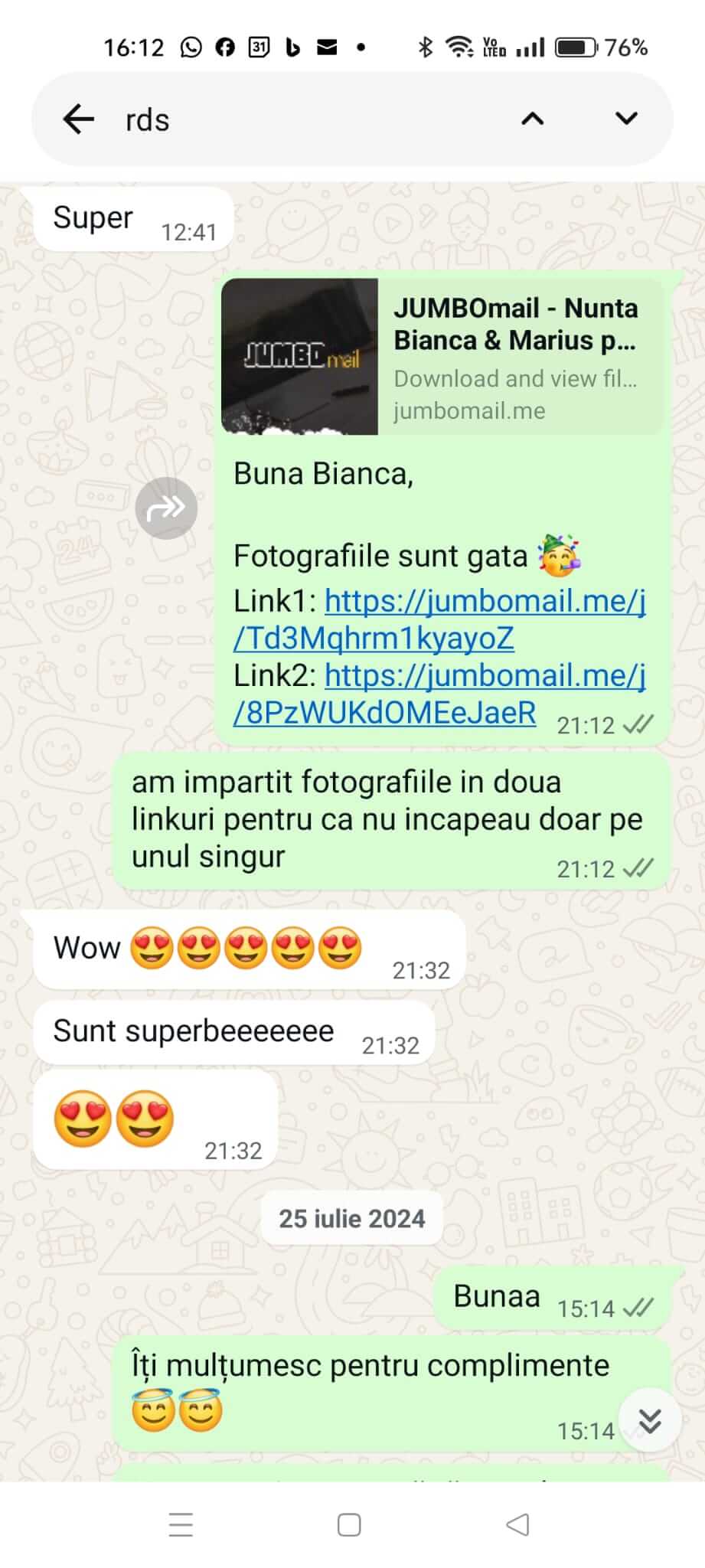 Recenzie client HB Photography
