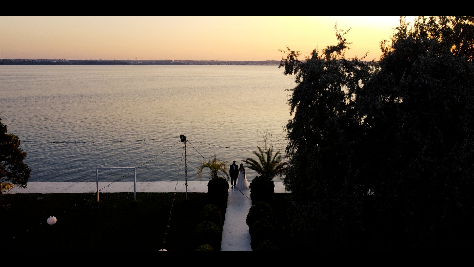 Filmare dronă nuntă Constanța – apus pe litoral – HB Photography