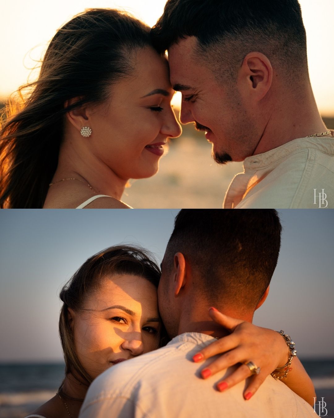 Save the Date Corbu Vadu – fotografie cuplu la apus – HB Photography